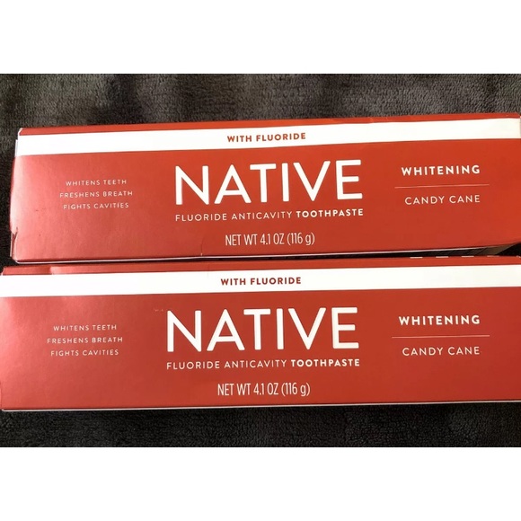 Last one Native Candy Cane Full Size Deodorant Toothpaste - Picture 3 of 5